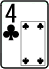 four clubs